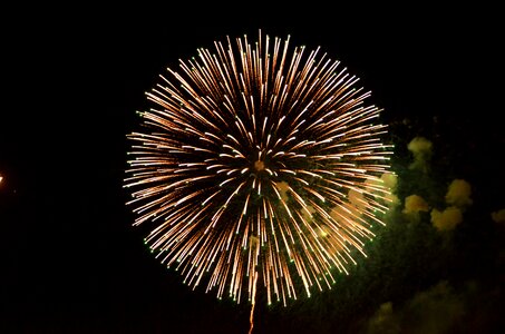 Flame firecracker festival