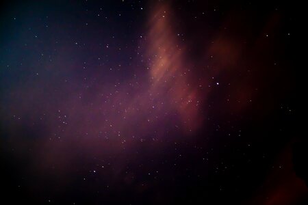 Stars night nebula