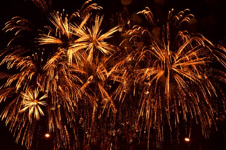 Flame firecracker festival