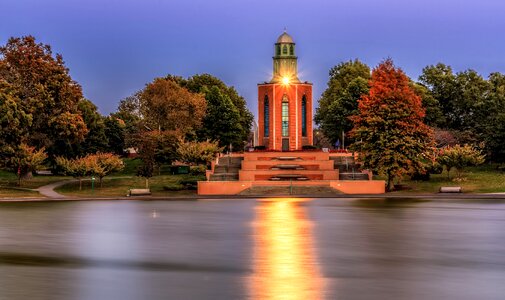 Water landscape peaceful