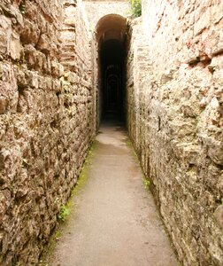 Away stone wall quarry stone photo