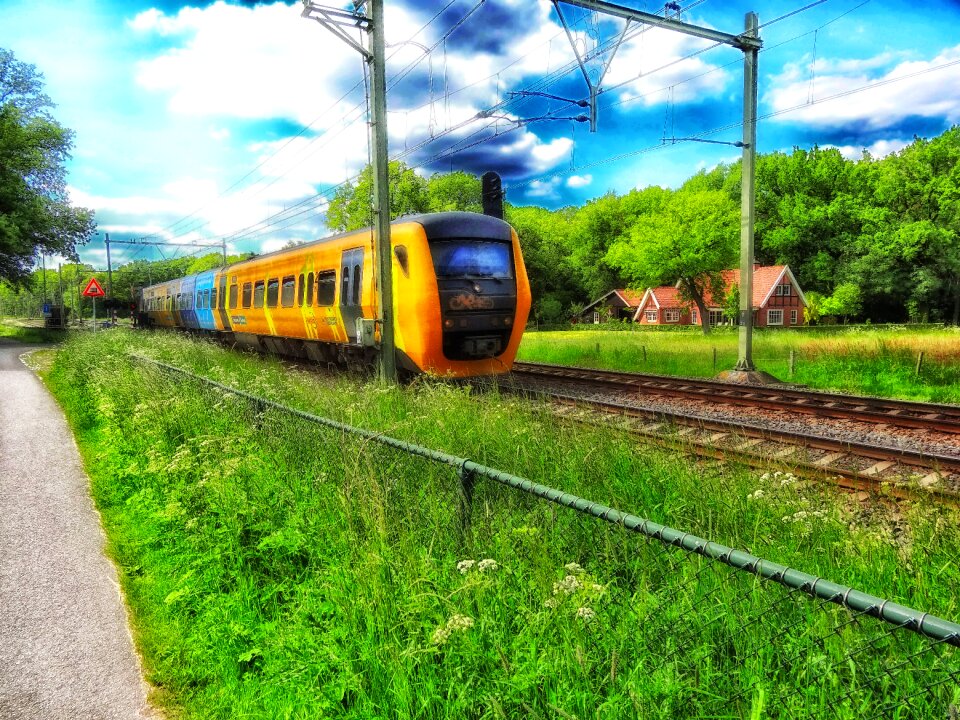 Railroad railway tracks