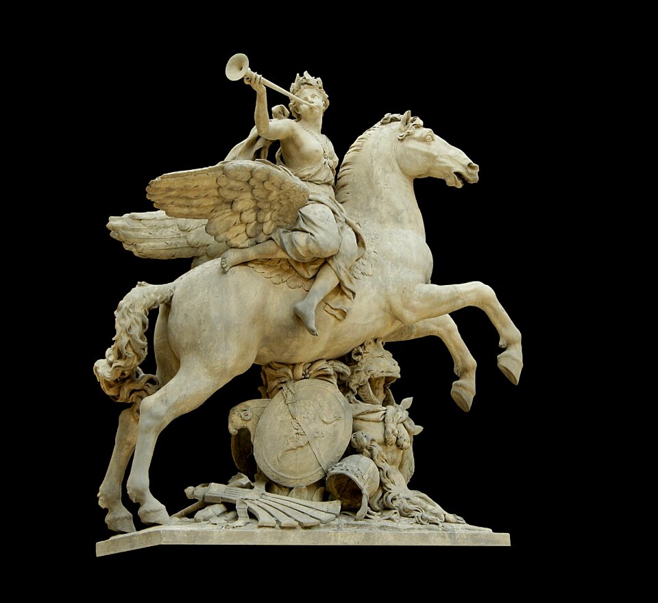 Horse antoine coysevox louvre