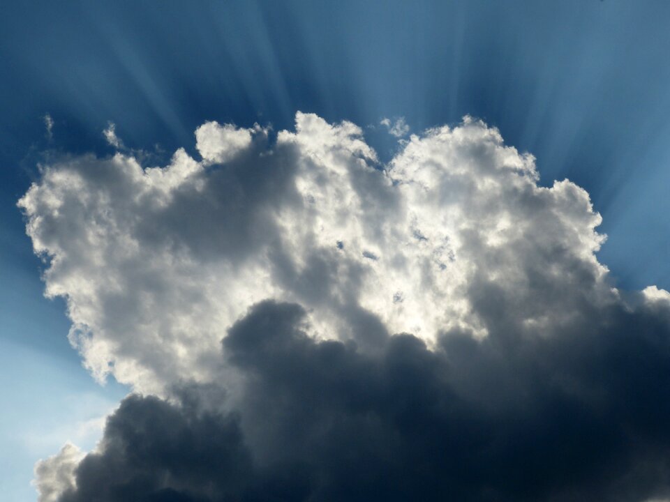 Evening sky twilight weather mood