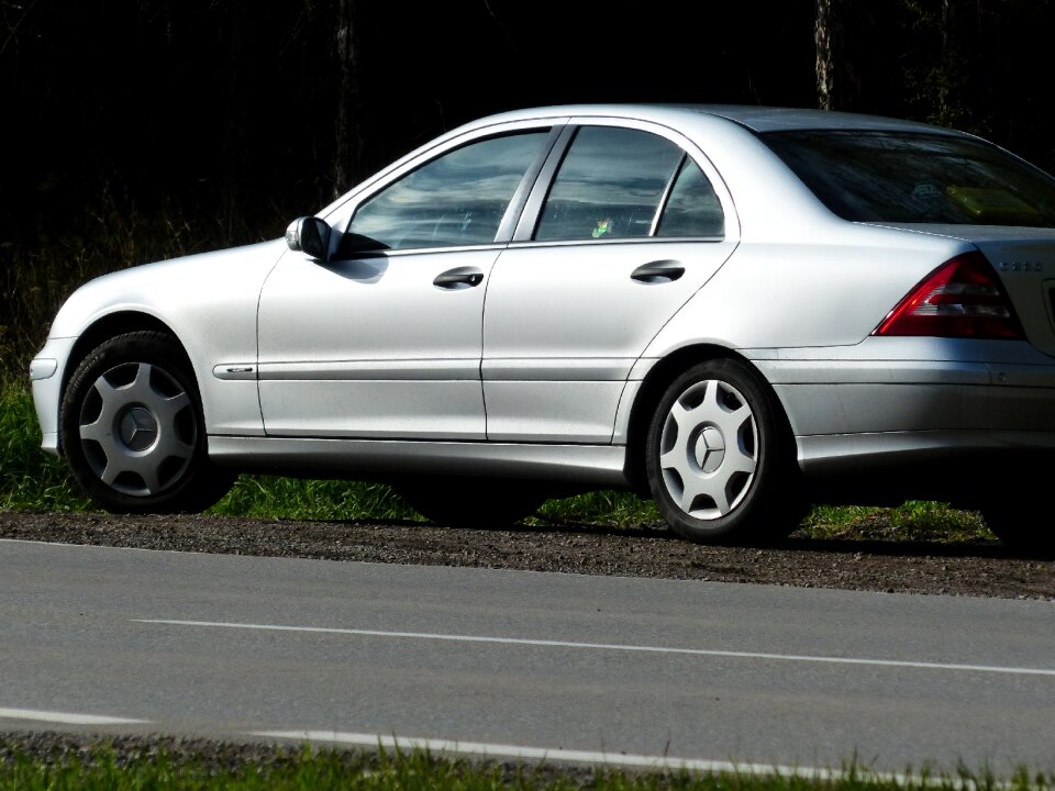 Vehicle silver shine
