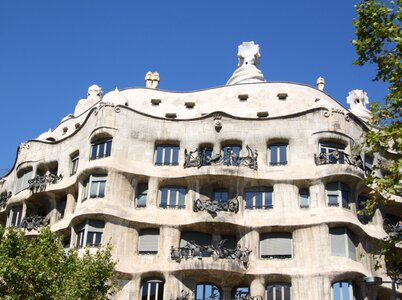 Architecture catalonia art photo