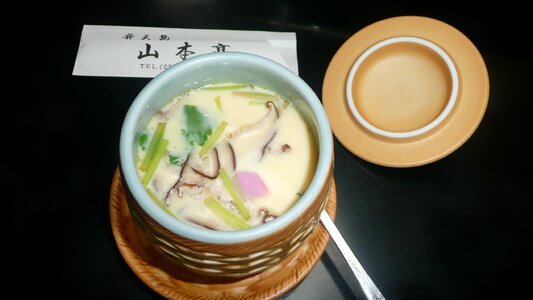 Soup distinct prepared