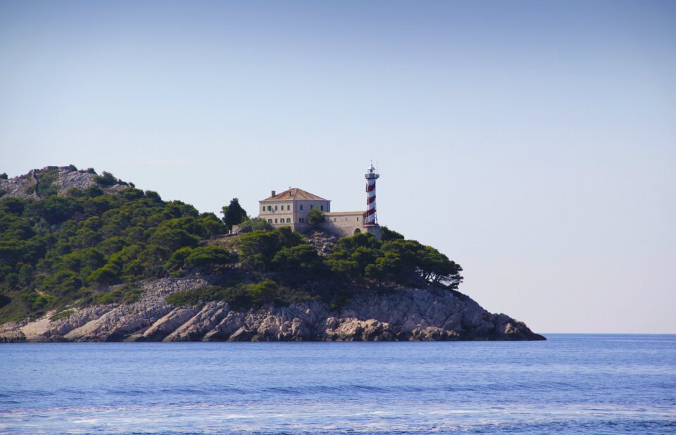 Sailing adriatic sea water