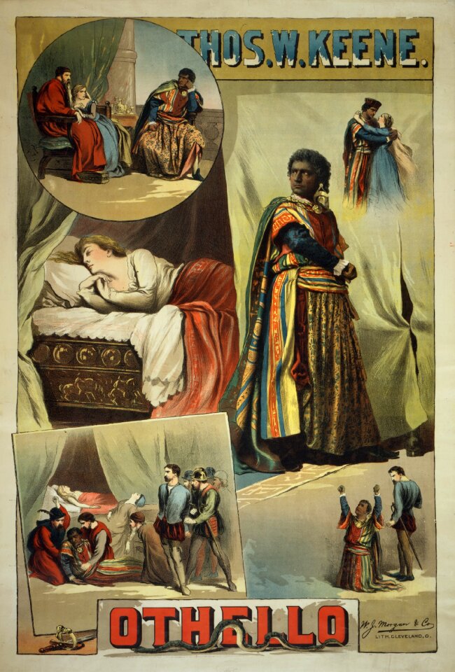 Othello poster 1884