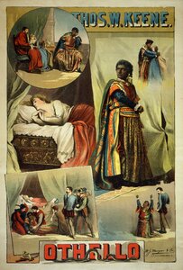 Othello poster 1884 photo