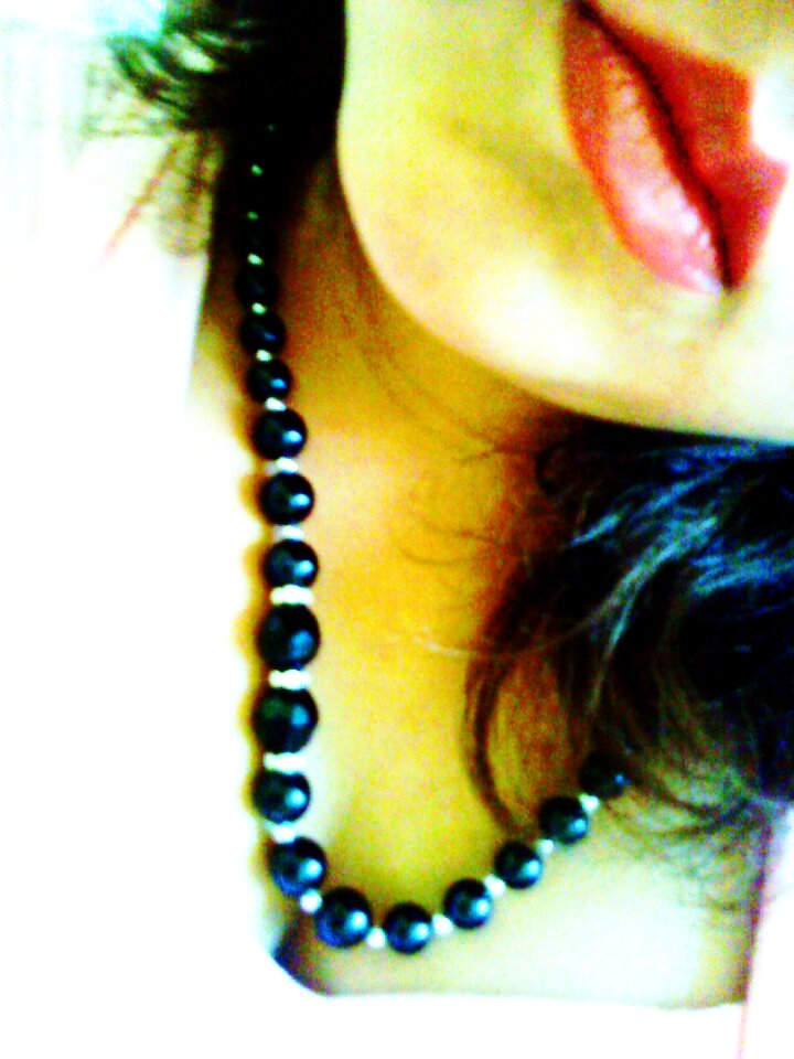 Lips necklace women