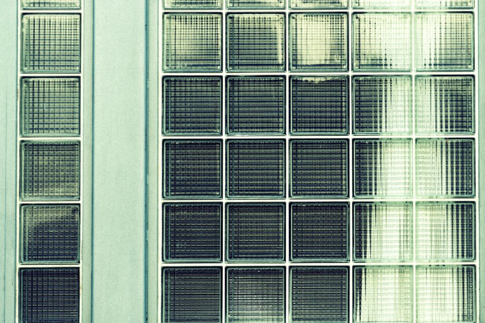 Tiles window architecture photo