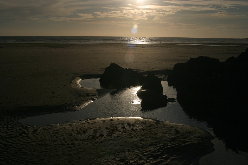 Abendstimmung ocean sea