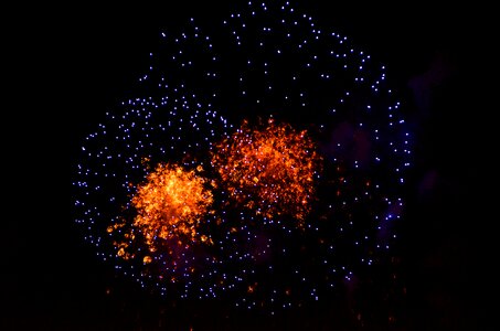 Flame firecracker festival