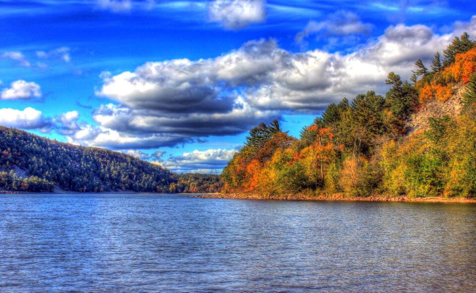 Sky landscape hdr photo