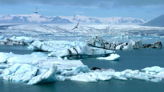 Iceland glacier arctic