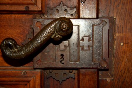 Door handle catholic handle photo