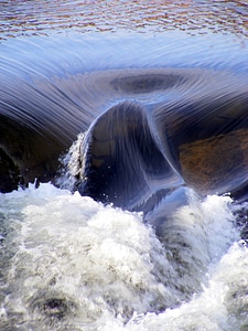 River stream foam