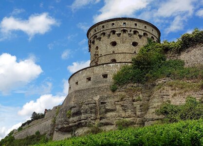 Fortress landmark historical photo