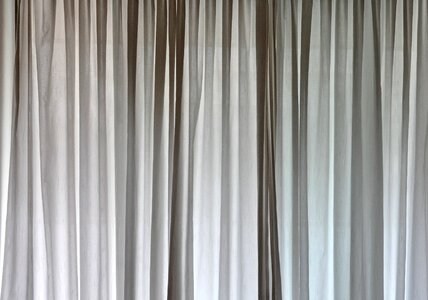 Window curtains fabric photo