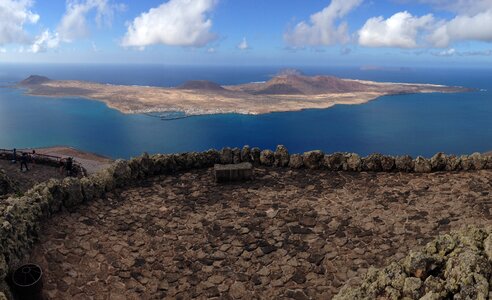 Sea lanzarote coast