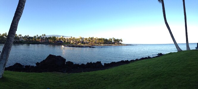 Coast beach hawaiian