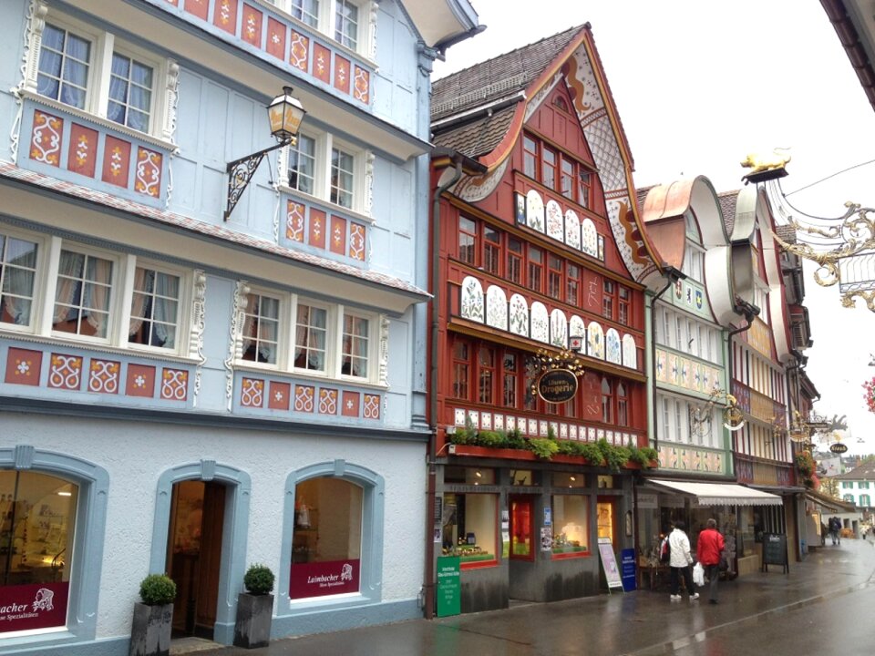 Rainy urban cities