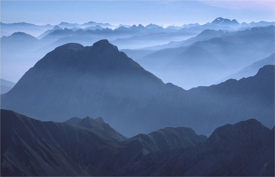 Mountains panorama alpine panorama