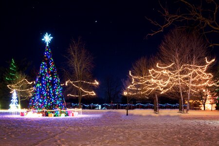 Holiday season night