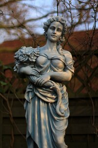 Stone figure garden statue decoration