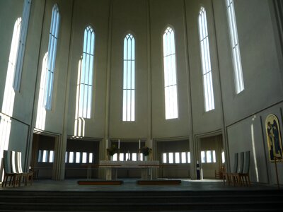 Nature reykjavik church
