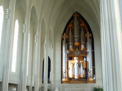 Nature reykjavik church