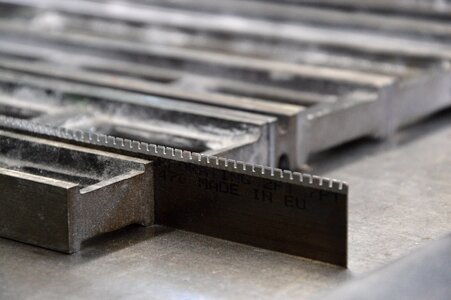 Book printing letters blank lines
