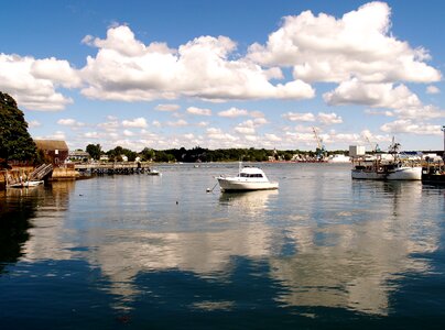 Harbor coast boat photo