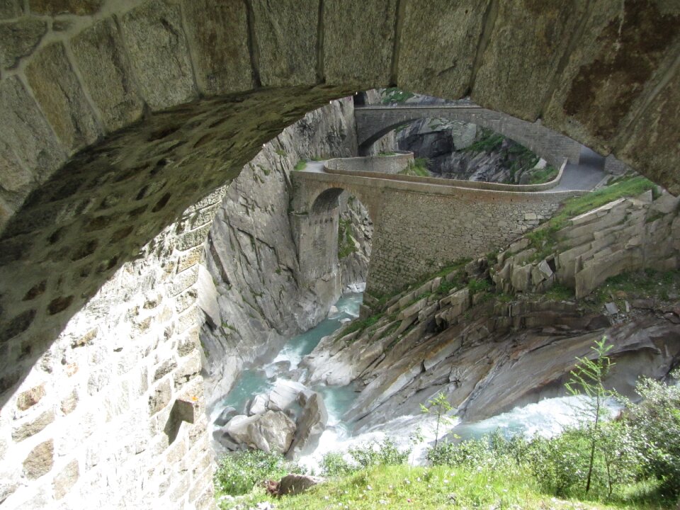 Switzerland alpine pass