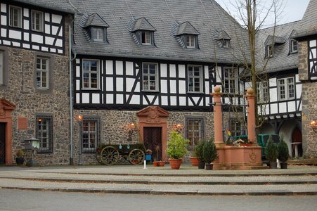 Wall masonry restaurant