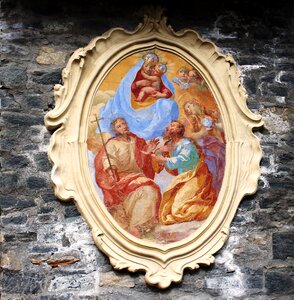 Decorated masonry locarno