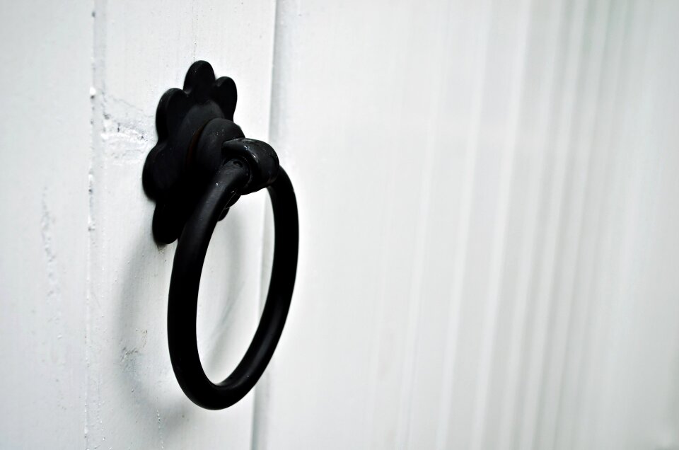 Black decorative detail