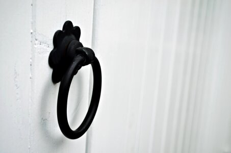 Black decorative detail photo