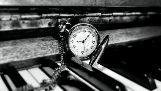 Time antique old photo