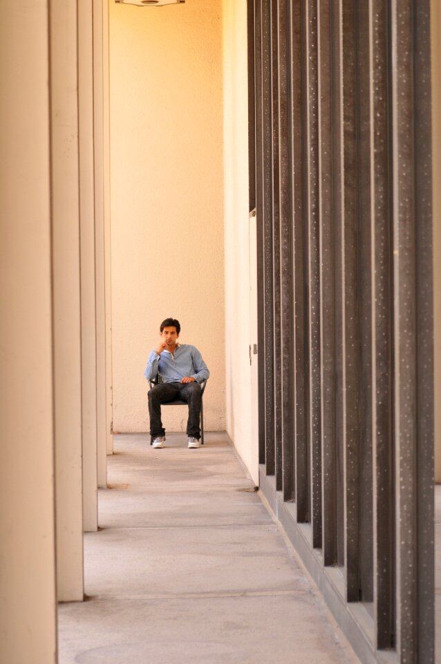 Building man perspective