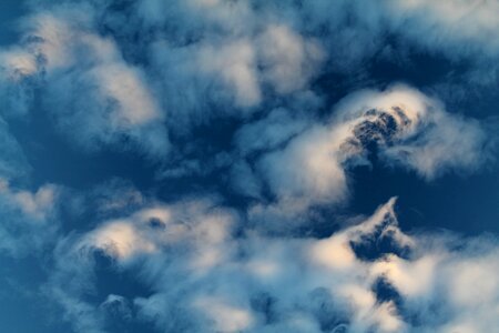 Cloud blue sky spectacular