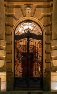 Building architecture entrance