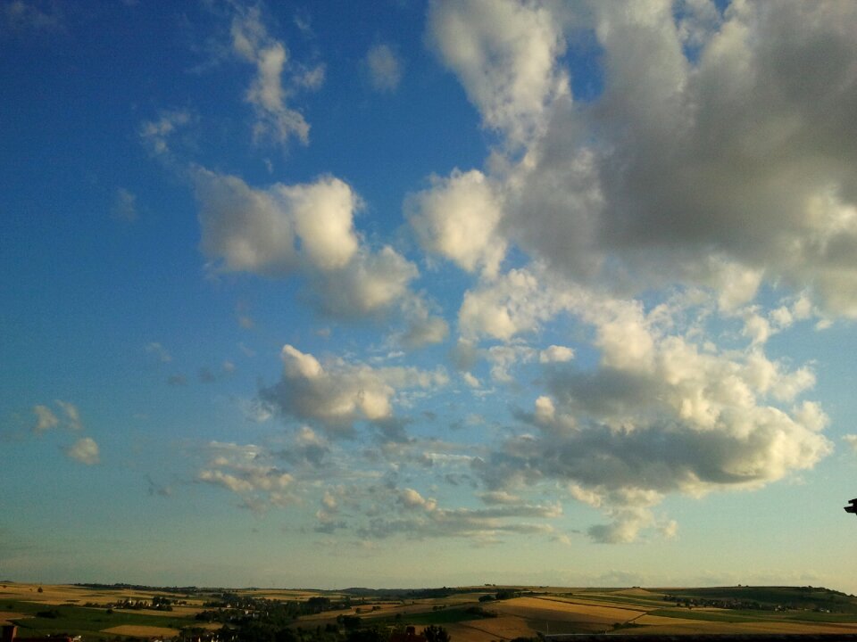 Rheinhessen landscape clouds