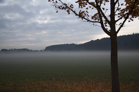Dark abendstimmung clouds