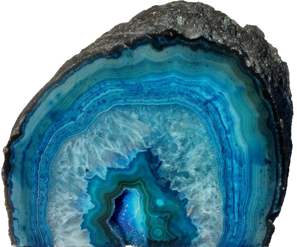 Gemstone agate stone agate
