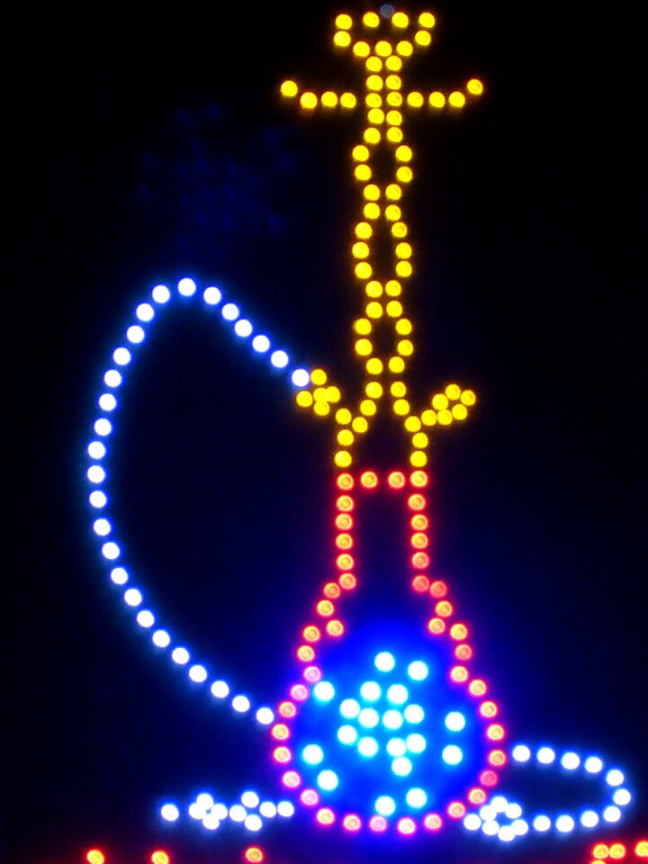 Hookah colorful color
