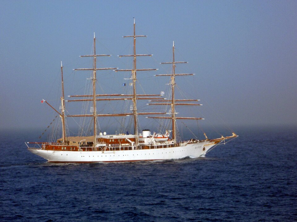 Maritime cruise ship sea