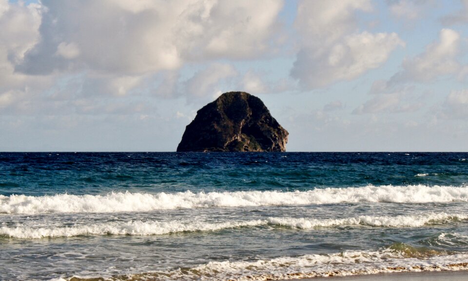 Diamond rock of diamond beach