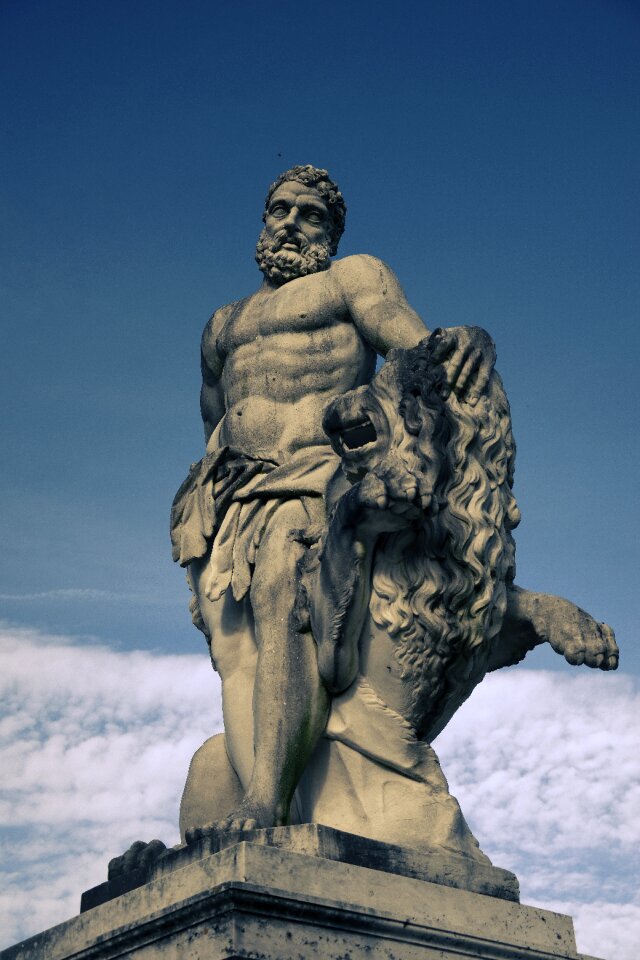 Statue greek ancient god